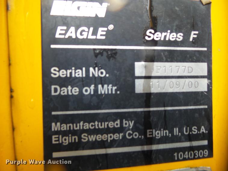 image for item DA3437 2001 Sterling SC8000 street sweeper