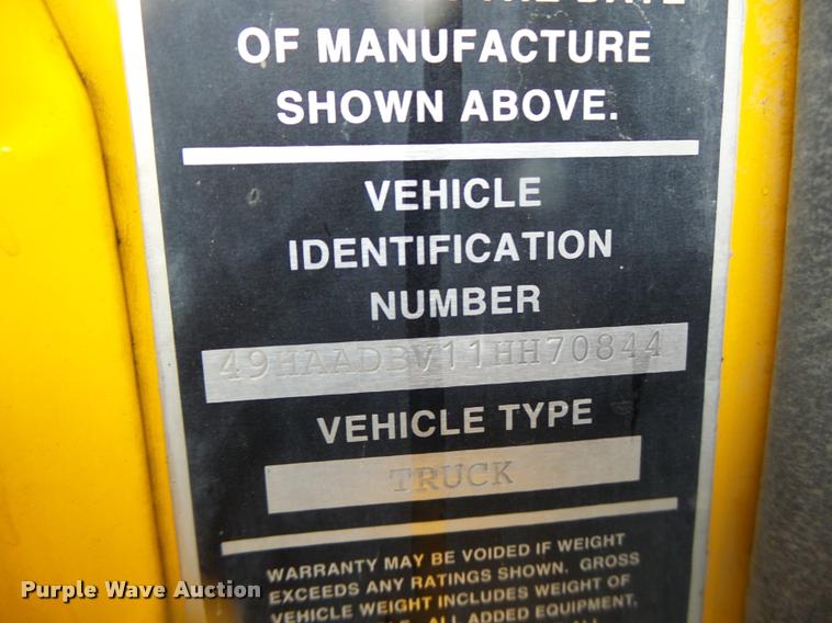 image for item DA3437 2001 Sterling SC8000 street sweeper