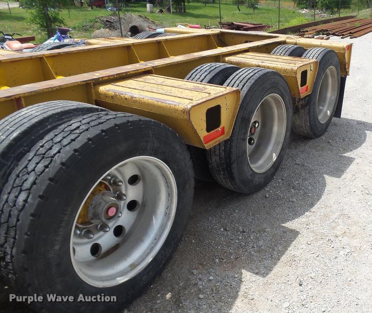 image for item DA5251 1998 Kalyn Siebert KSHRG-3-53T lowboy equipment trailer