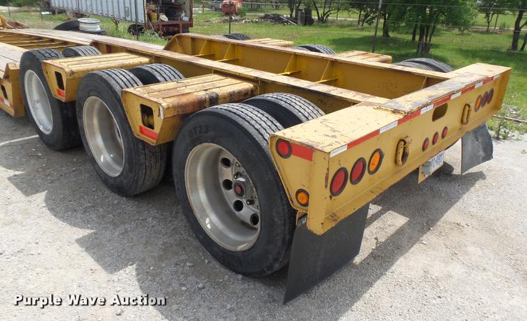 image for item DA5251 1998 Kalyn Siebert KSHRG-3-53T lowboy equipment trailer
