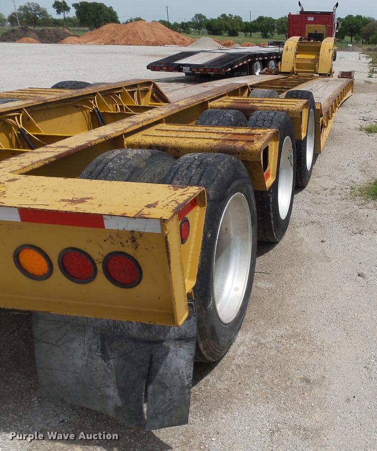 image for item DA5251 1998 Kalyn Siebert KSHRG-3-53T lowboy equipment trailer