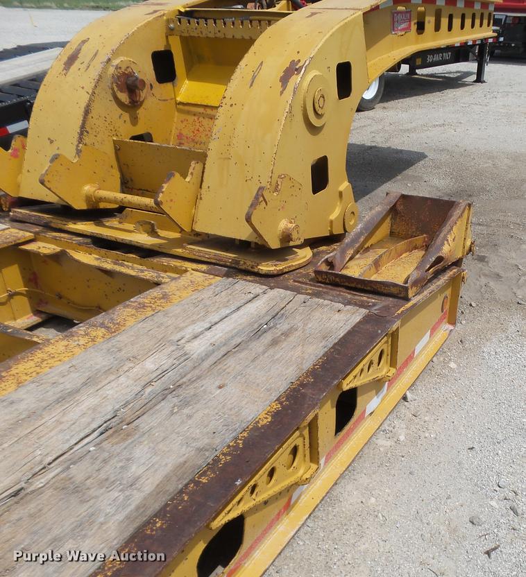 image for item DA5251 1998 Kalyn Siebert KSHRG-3-53T lowboy equipment trailer