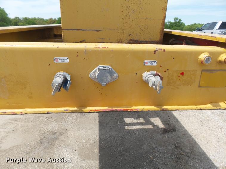 image for item DA5251 1998 Kalyn Siebert KSHRG-3-53T lowboy equipment trailer