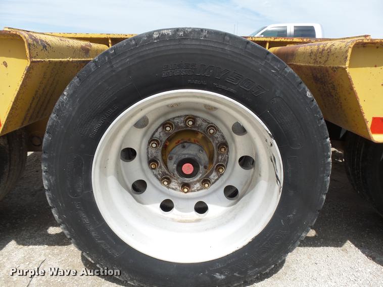 image for item DA5251 1998 Kalyn Siebert KSHRG-3-53T lowboy equipment trailer