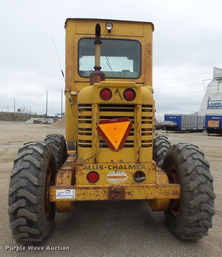 image for item DA8000 1968 Allis Chalmers M100B rigid frame motor grader