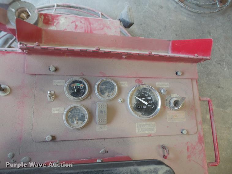 image for item DA8015 Allen Engineering Super Pro 500 ride-on power trowel