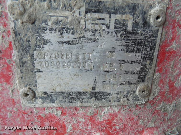 image for item DA8016 Allen Engineering Super Pro 400B ride-on power trowel