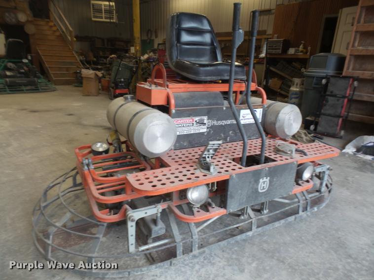 image for item DA8024 Husqvarna ride-on power trowel