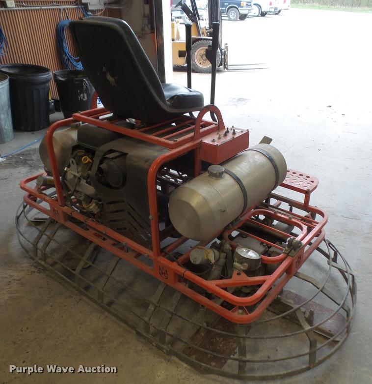 image for item DA8024 Husqvarna ride-on power trowel