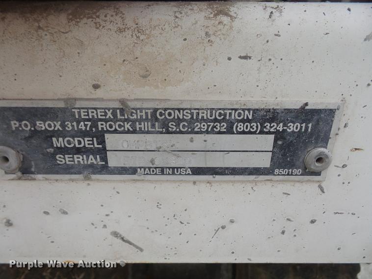 image for item DA8026 Terex Morrison OMPB16A power buggy