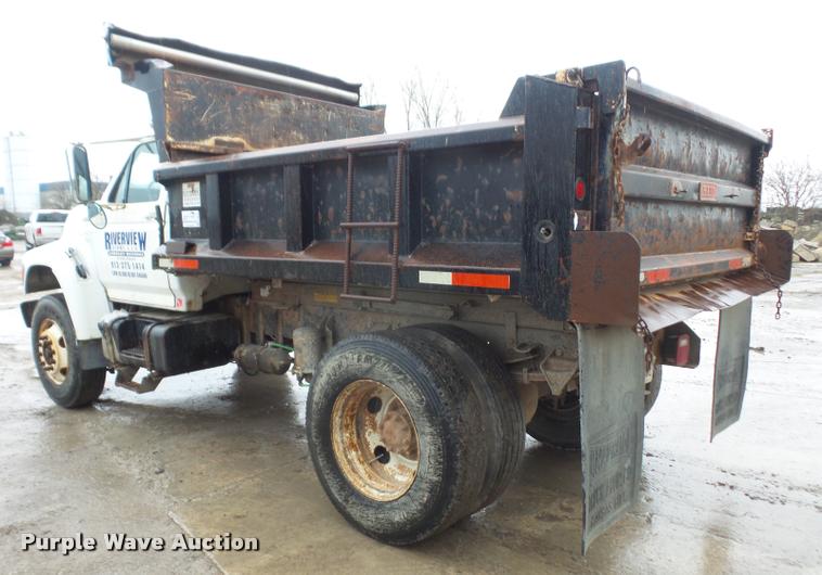 image for item DA8027 1999 Ford F800 dump truck