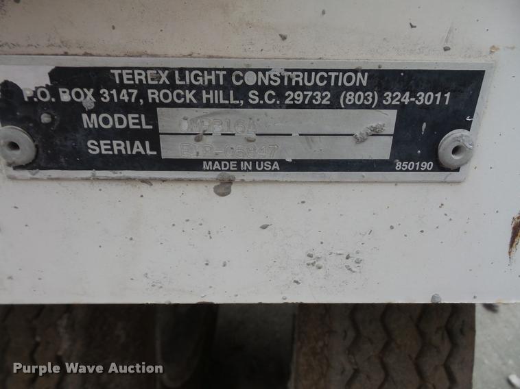 image for item DA8030 Terex Morrison OMPB16A power buggy