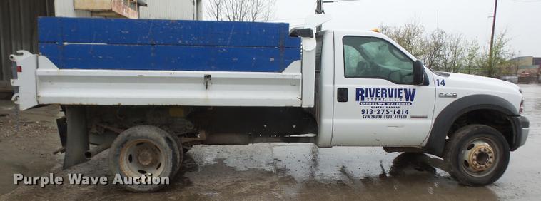 image for item DA8040 2005 Ford F450 dump truck