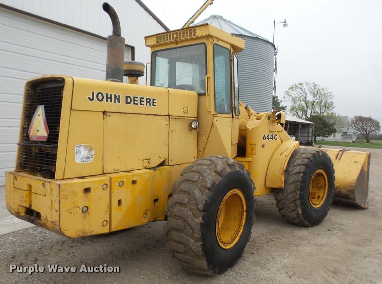 image for item DA8049 1984 John Deere 644C wheel loader