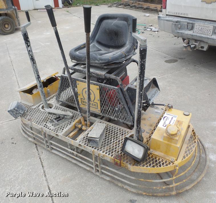 image for item DA8052 Wacker ride-on power trowel