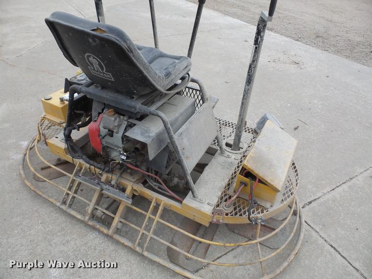 image for item DA8052 Wacker ride-on power trowel