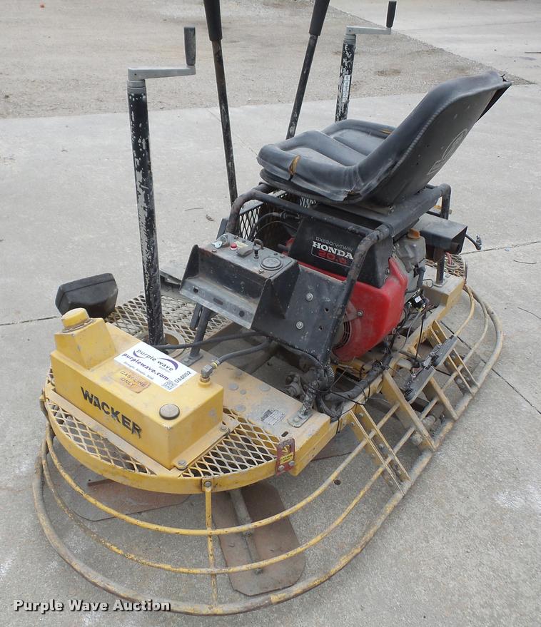 image for item DA8052 Wacker ride-on power trowel