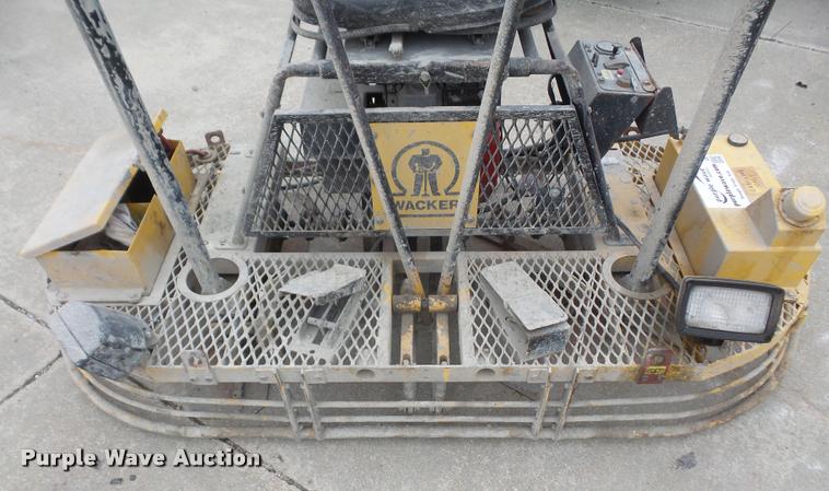image for item DA8052 Wacker ride-on power trowel