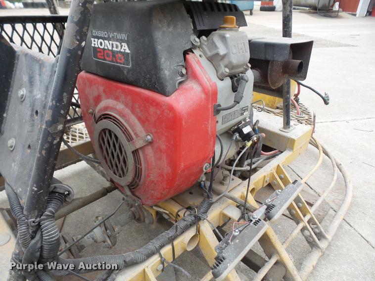 image for item DA8052 Wacker ride-on power trowel