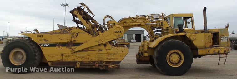 image for item DB0142 1989 Caterpillar 615C elevating scraper