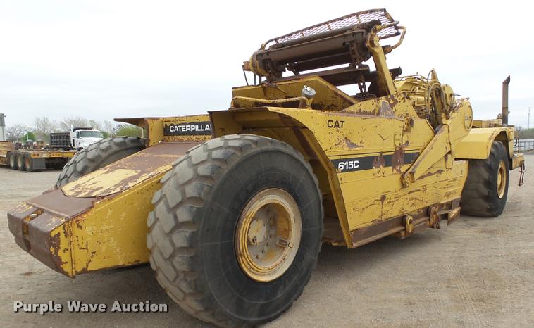 image for item DB0142 1989 Caterpillar 615C elevating scraper