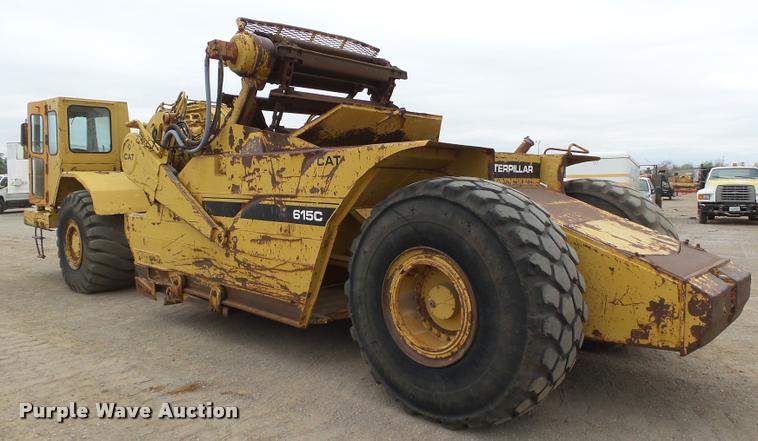 image for item DB0142 1989 Caterpillar 615C elevating scraper