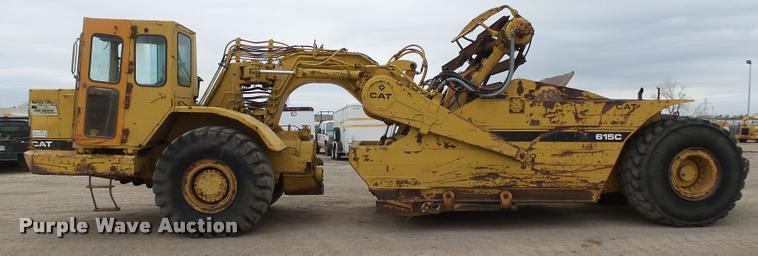 image for item DB0142 1989 Caterpillar 615C elevating scraper