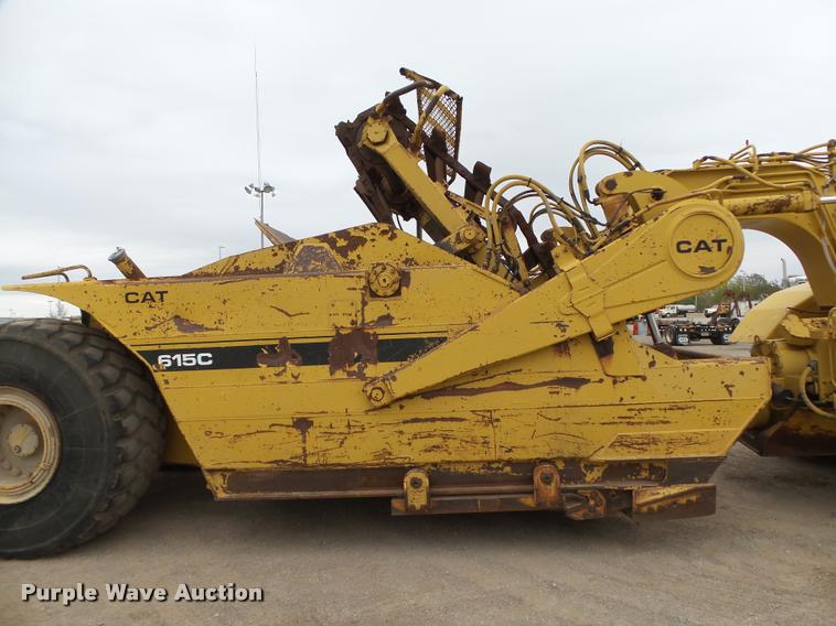 image for item DB0142 1989 Caterpillar 615C elevating scraper
