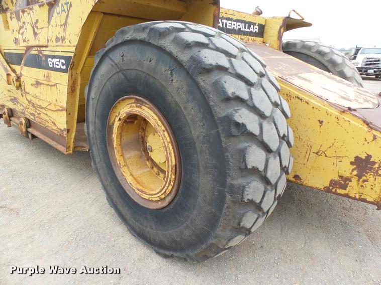 image for item DB0142 1989 Caterpillar 615C elevating scraper