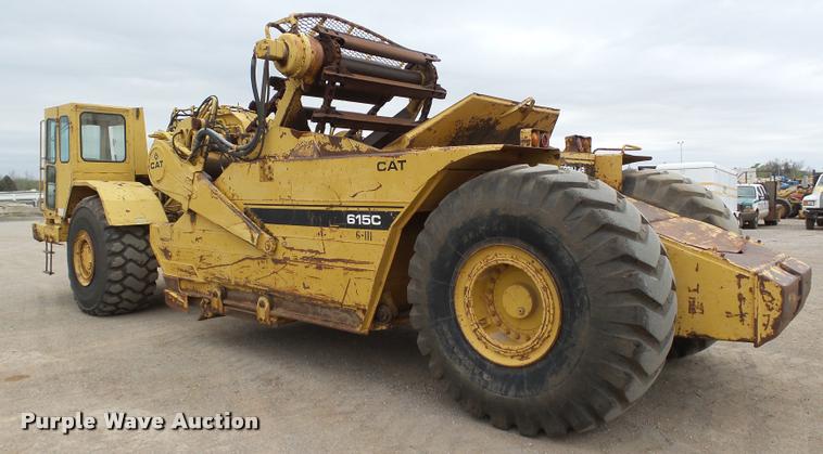 image for item DB0143 1989 Caterpillar 615C elevating scraper