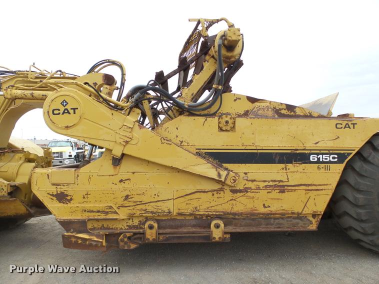 image for item DB0143 1989 Caterpillar 615C elevating scraper