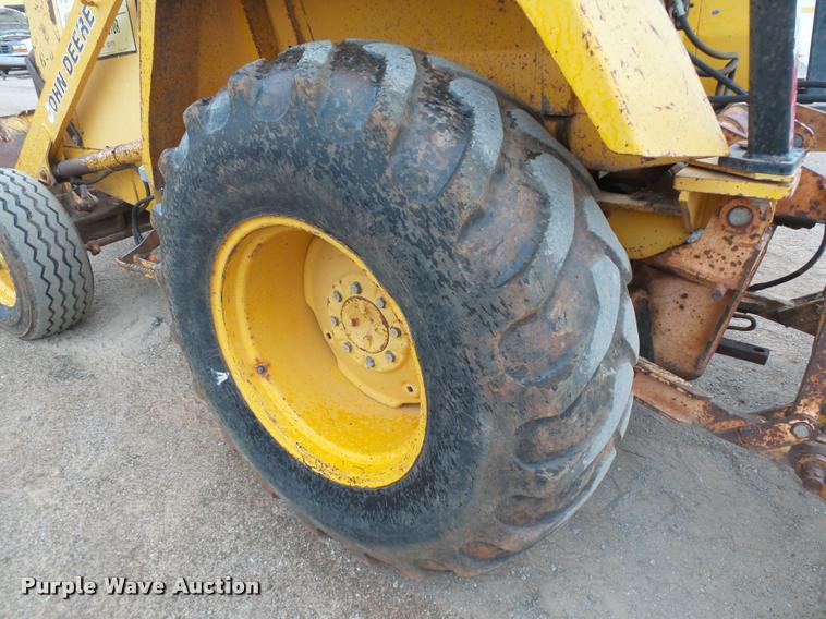 image for item DB0144 1986 John Deere 210C landscape tractor