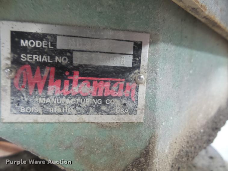 image for item DC9211 Multiquip Whiteman HD48-4 power trowel