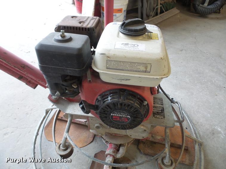 image for item DC9213 Allen Engineering Razor Back 430 power trowel