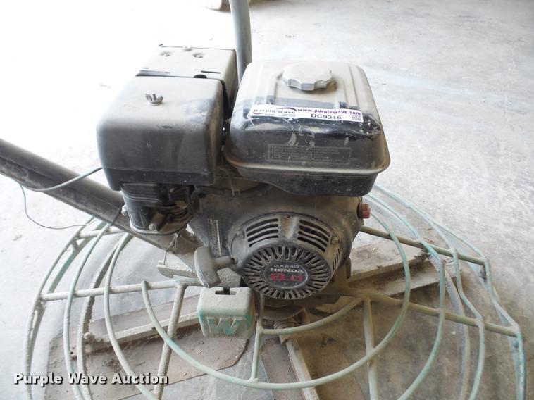 image for item DC9216 Multiquip Whiteman BA48H power trowel