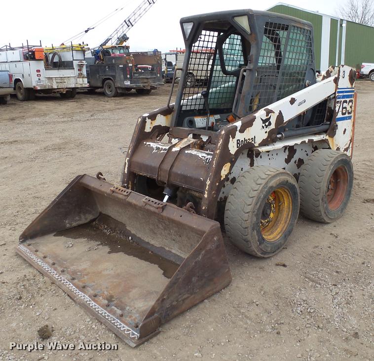 image for item DH9577 2003 Bobcat 763 skid steer