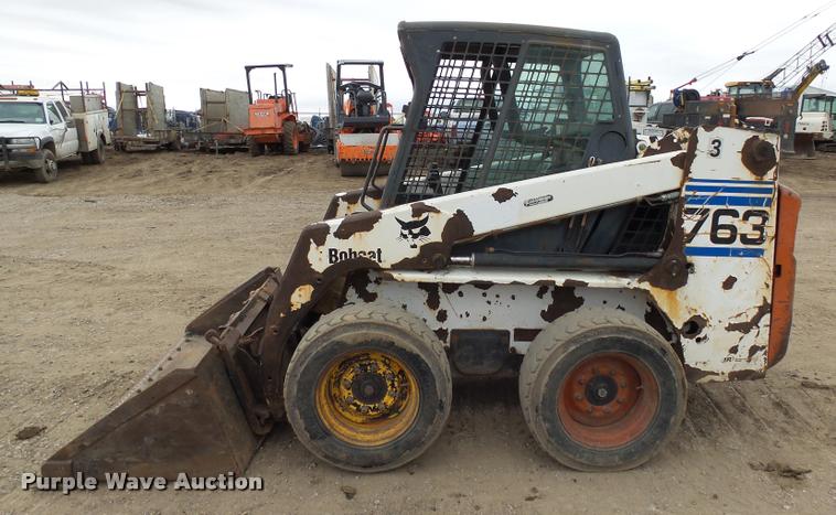 image for item DH9577 2003 Bobcat 763 skid steer