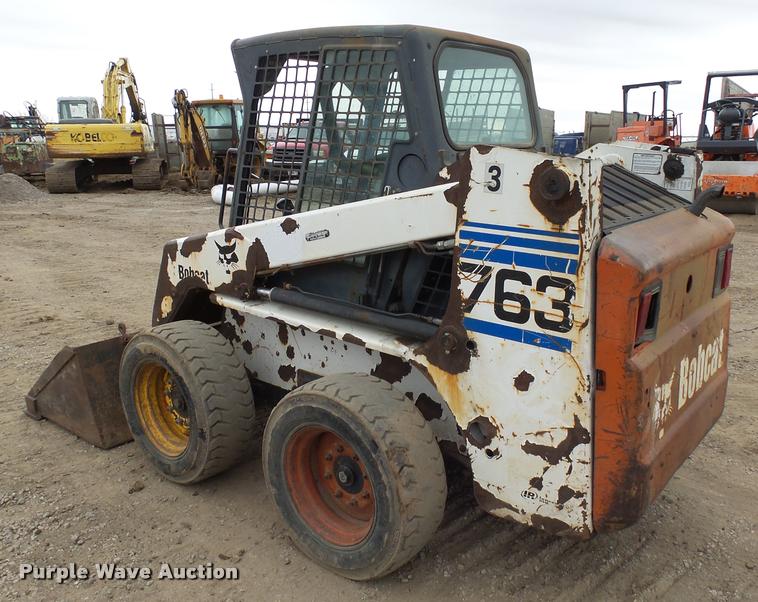 image for item DH9577 2003 Bobcat 763 skid steer