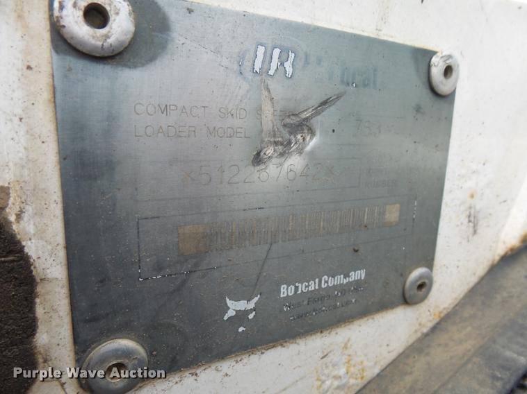 image for item DH9577 2003 Bobcat 763 skid steer
