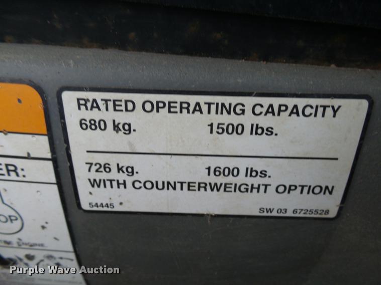 image for item DH9577 2003 Bobcat 763 skid steer