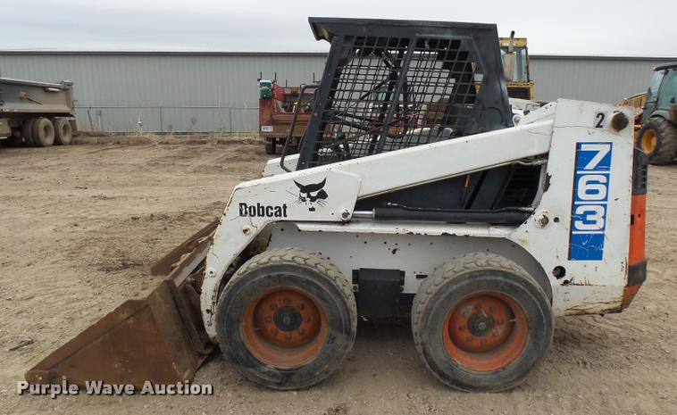 image for item DH9579 1996 Bobcat 763 skid steer