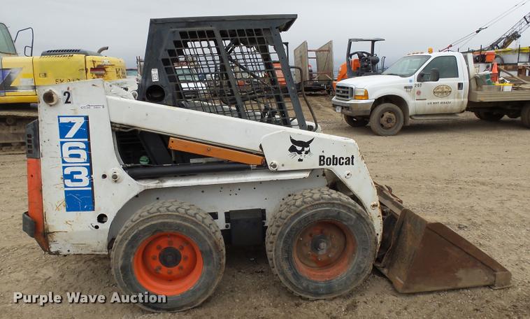 image for item DH9579 1996 Bobcat 763 skid steer