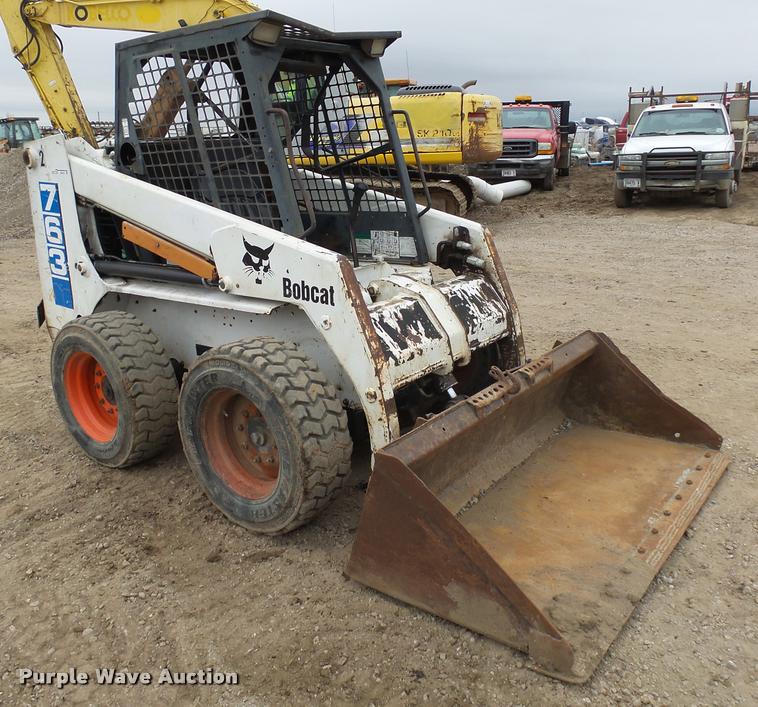 image for item DH9579 1996 Bobcat 763 skid steer