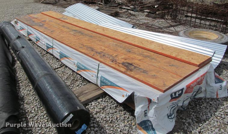 image for item DT9187 Approximately 37 engineered plywood boards