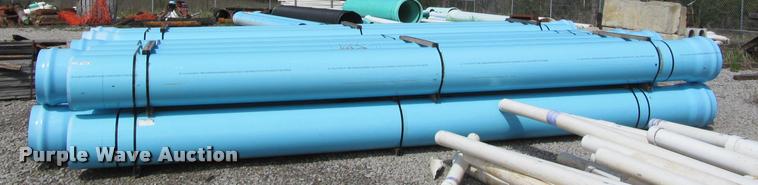 image for item DT9191 Approximately 16 PVC water main pipes