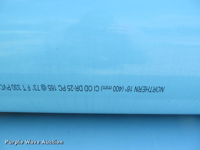 image for item DT9191 Approximately 16 PVC water main pipes