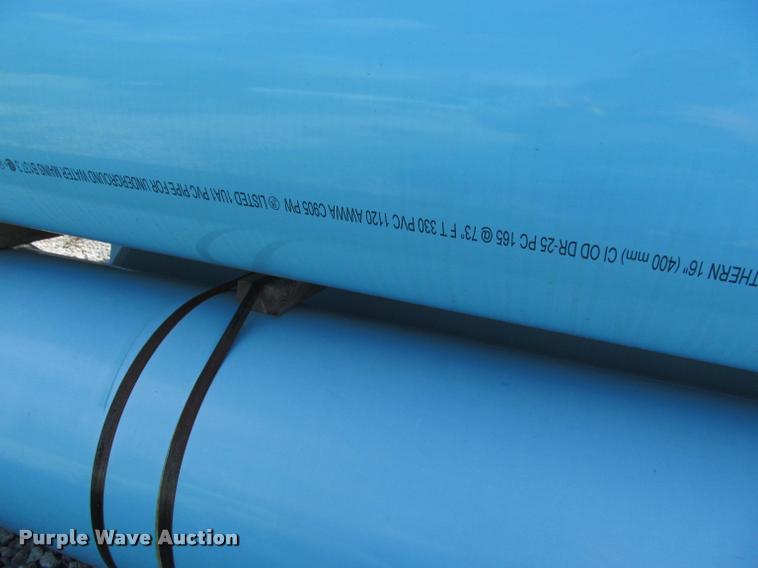 image for item DT9191 Approximately 16 PVC water main pipes