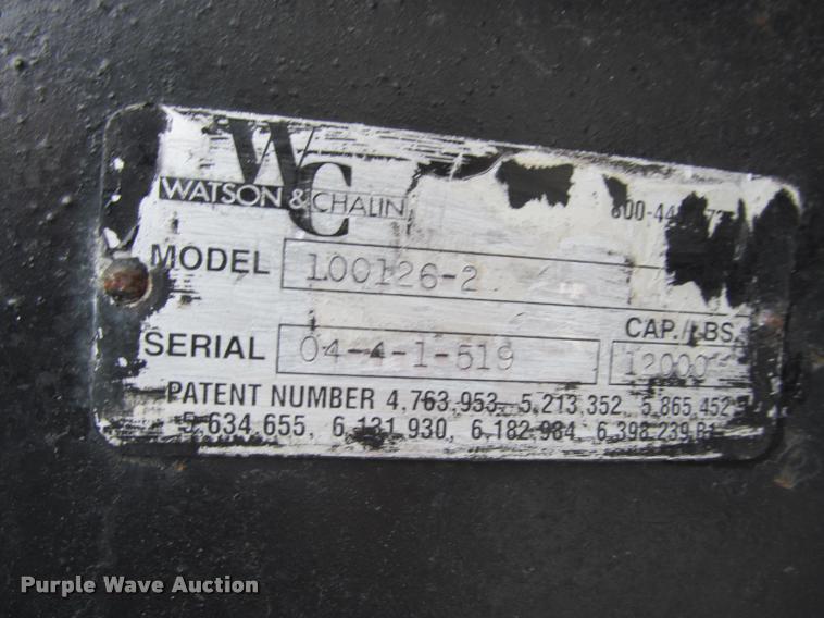 image for item DT9202 Watson 100426-2 tag axle