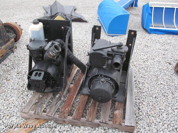 image for item DT9203 (2) National Vacuum Equipment vacuum pumps