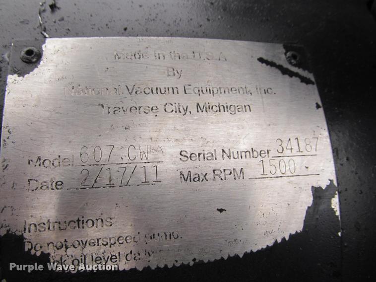 image for item DT9203 (2) National Vacuum Equipment vacuum pumps